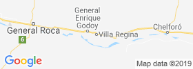 Villa Regina map